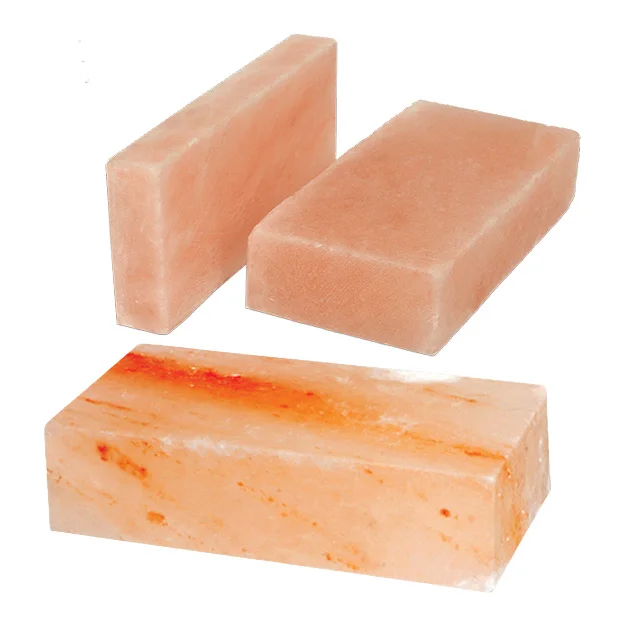 High Quality Himalayan pink Salt Bricks and tiles Rock Salt Brick & Tile Pakistan Custom Made Himalayan Salt Tiles