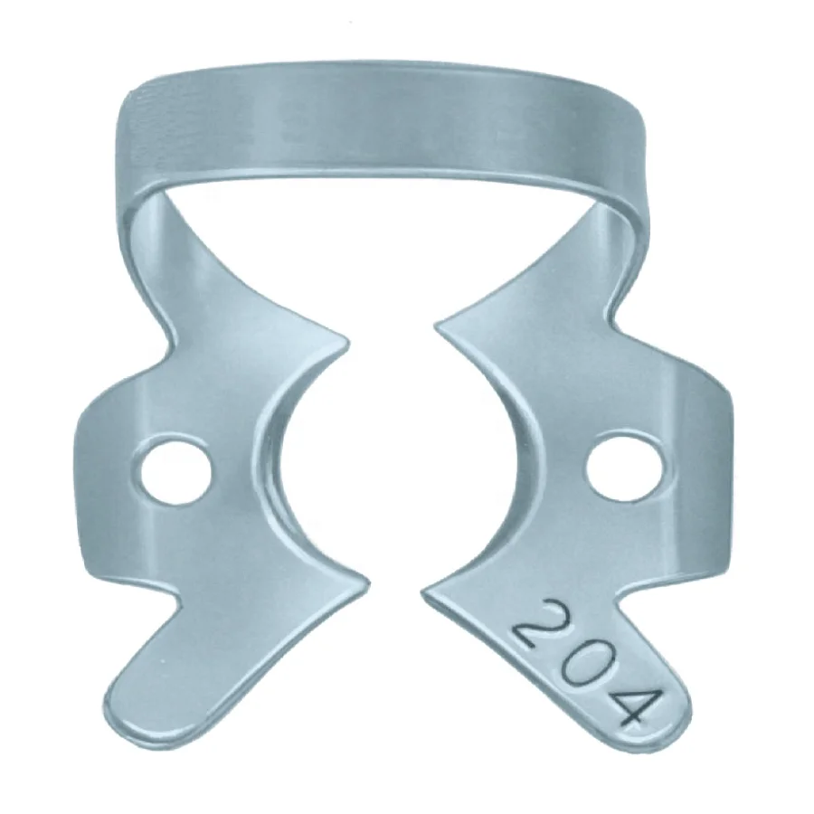 Rubber Dam Clamps No. 205 Upper Molars Stiff Spring Endodontic Orthodontic Dental Clamp Japanese Material