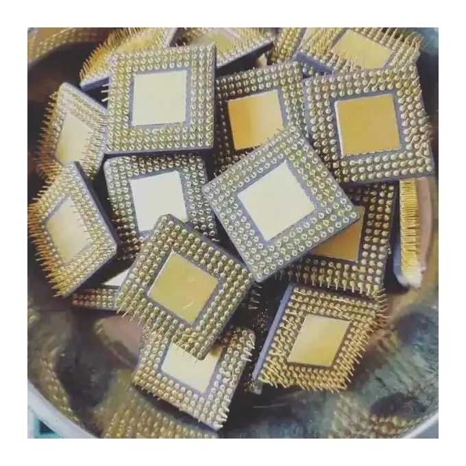 Ceramic CPU Scrap Motherboard Scrap and Gold Finger Trimmed Scrap for Sale