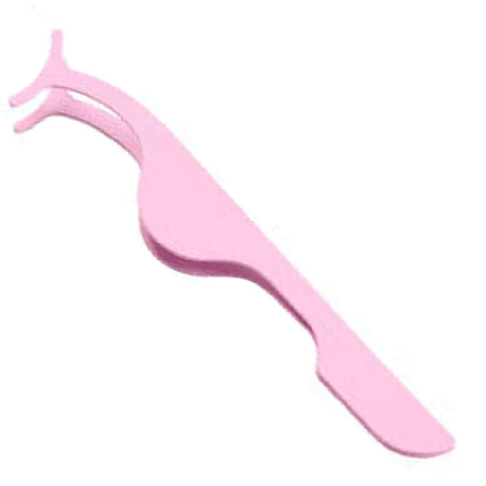 Light pink color Powder Coated Professional Eyelash Applicators Stainless Steel Eyelash Applicators