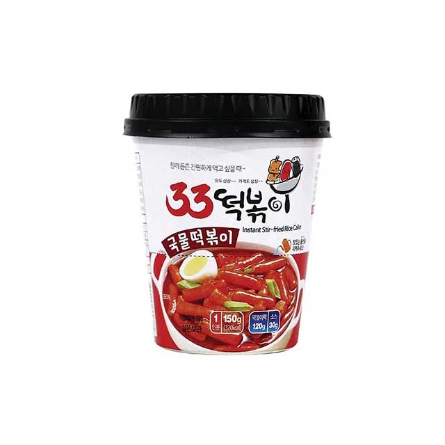 [Sinsung F & T] Корейский жареный рисовый пирог 33 Tteokbokki традиционный уникальный вкус санитарные средства с