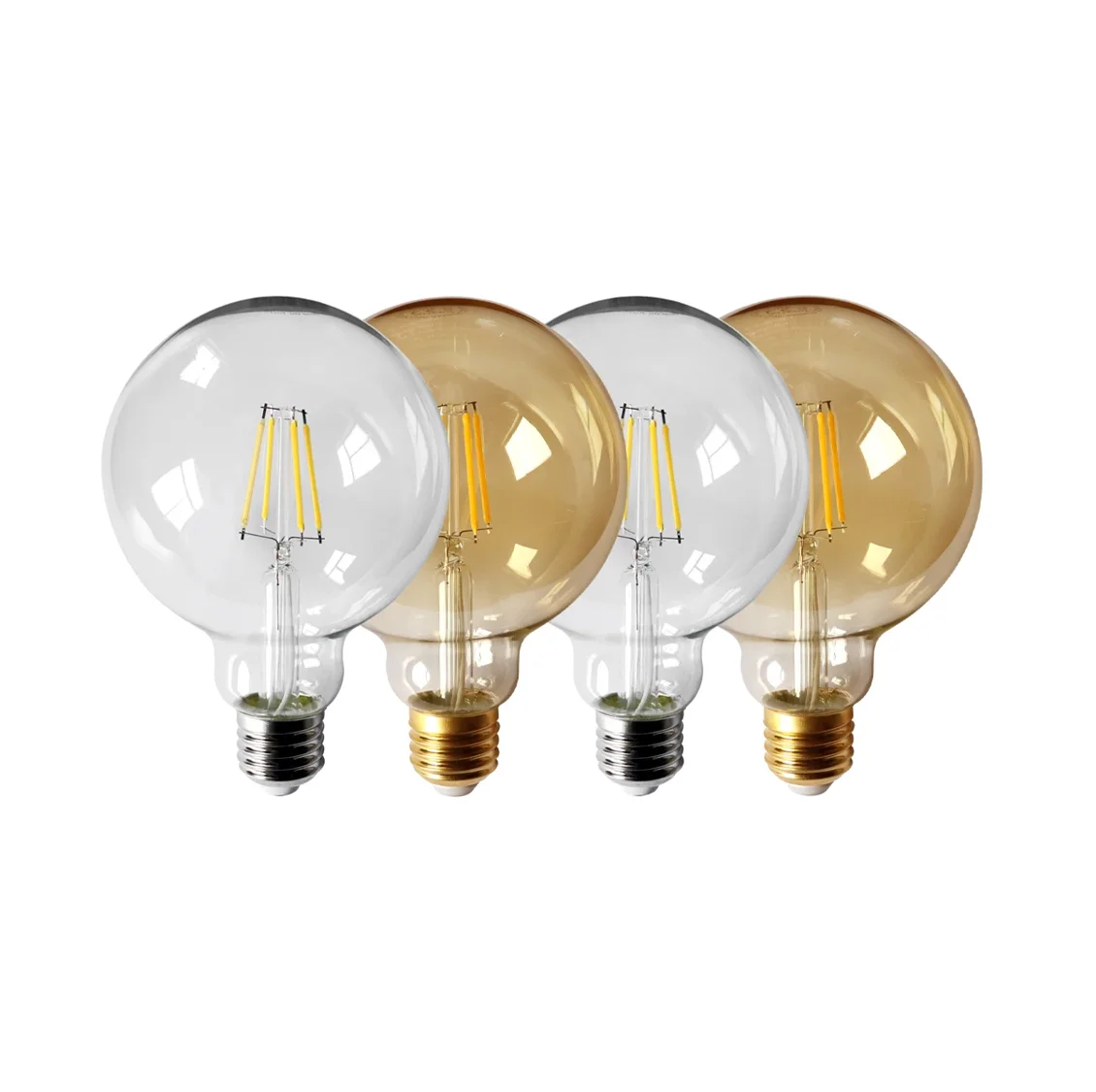 LED Bulb E14 220V 4W 8W 12W C35 C35L LED Filament Candle Bulb Candelabra Flame Bent Tip 20W 40W 60W Incandescent Equivalent lamp