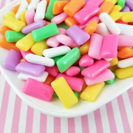 Factory price fruit coffee chocolate mint flavor halal stevia jaw chewing gum