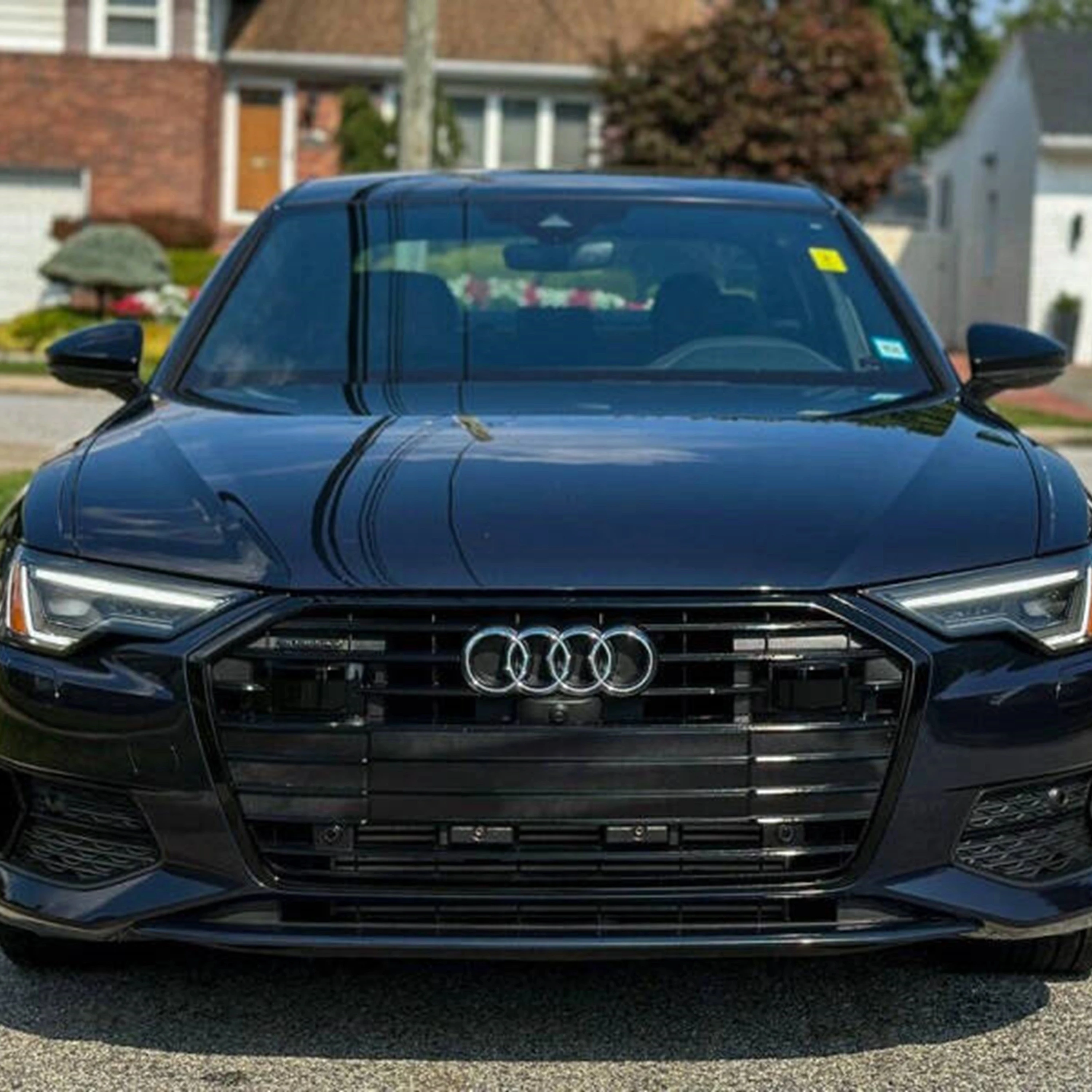 2021 Audi A6 отлично используется электромобиль с левым рулевым кожаным сиденьем панорамный люк на крыше задняя камера