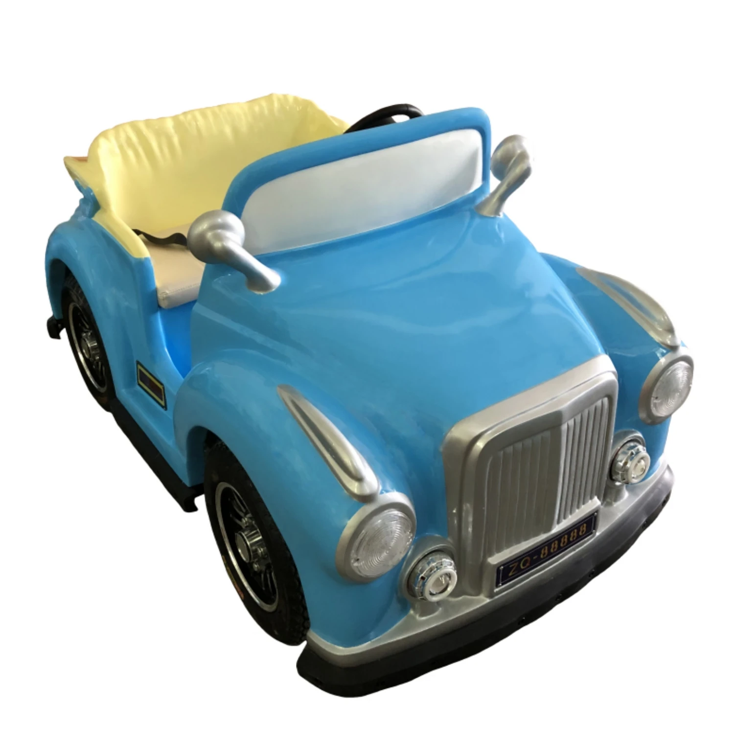 Wholesale Amusement Rides On Brushless Motor Car Electric12V 24V Kids Bumper Cars For Children Traffic Educational Project