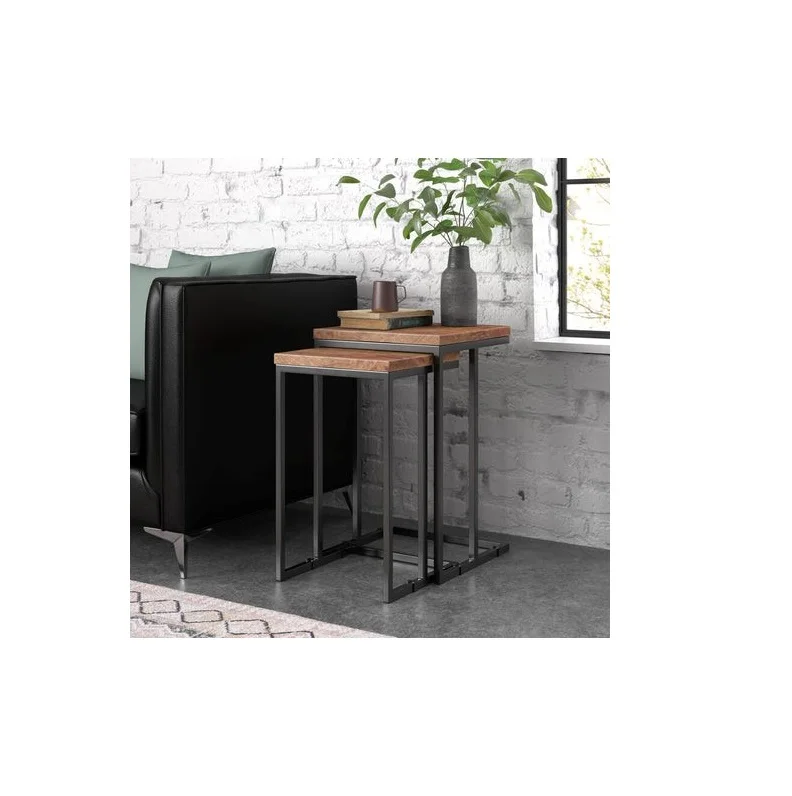 house decorative iron wooden table Coffee High Quality Metal Marble Round Side Table, Marble Side Table With Metal