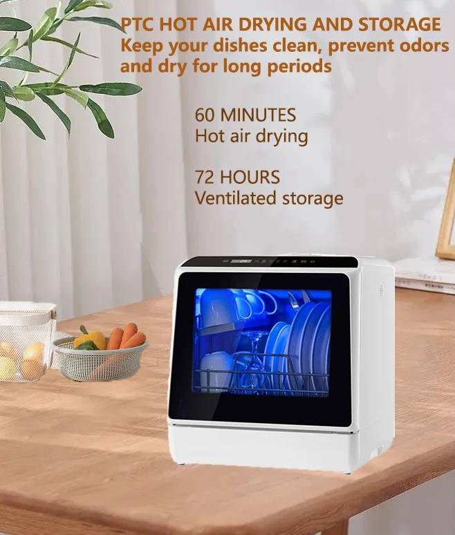 Built-in Dishwasher Kitchen Mini Compact Dishwasher Washing Machine Dish Household Automatic Dishwasher
