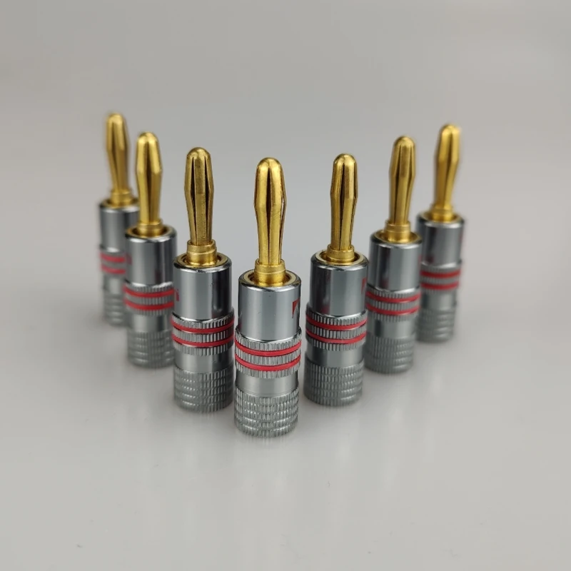 OEM factory gold plated connector banana plug