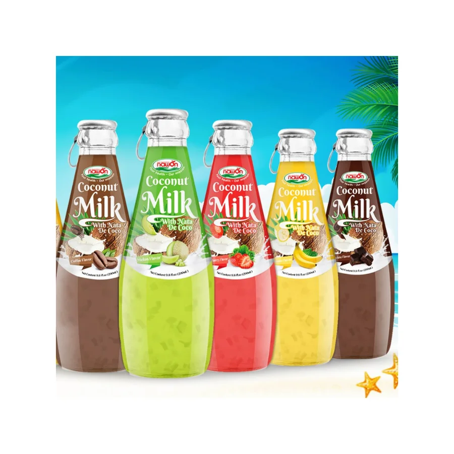 290ml NATURAL FRESH COCONUT MILK - Premium Quality Export OEM Private Brand