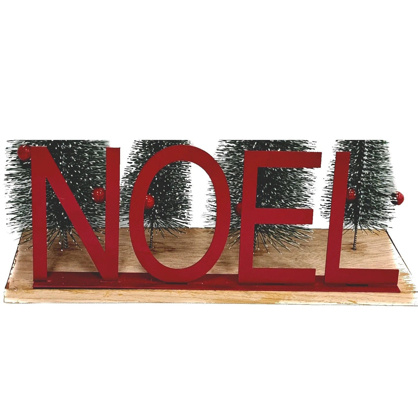 Top sale Classic Family tradition Merry xmas Mini Brush Tree table top