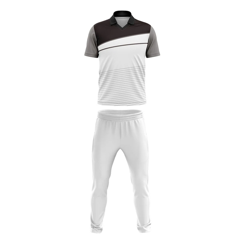High Quality Custom Sublimated Cricket Wears Cricket Uniforms With Jerseys And Trousers Men High Quality Printed Cricket Uniform