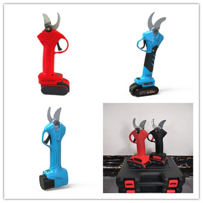 Hand-held electric scissors fruit tree gardening garden lithium electric pruning shears