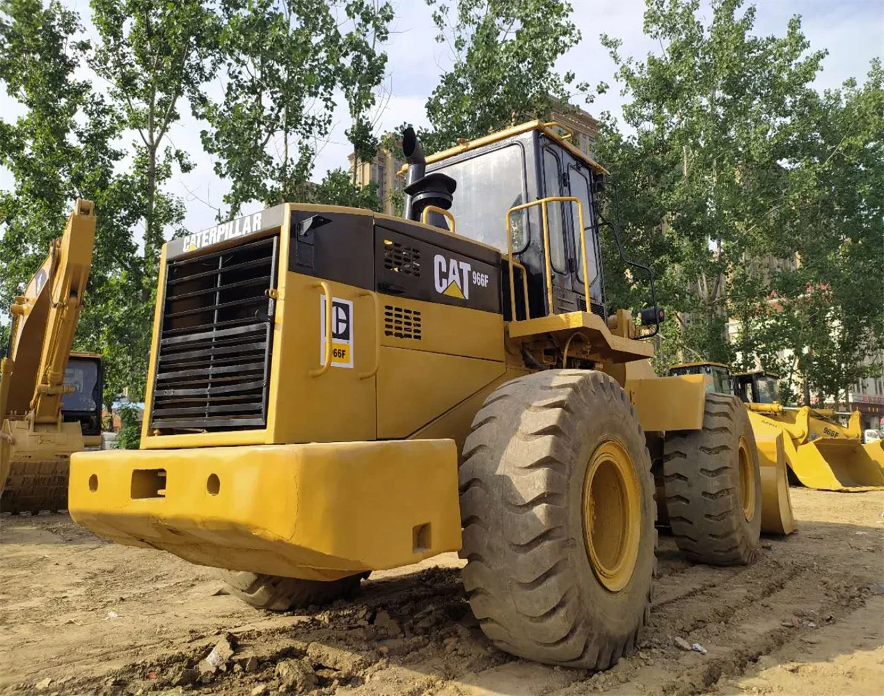 966F Used wheel loader cat 966F-2 loaders with high performance for sale