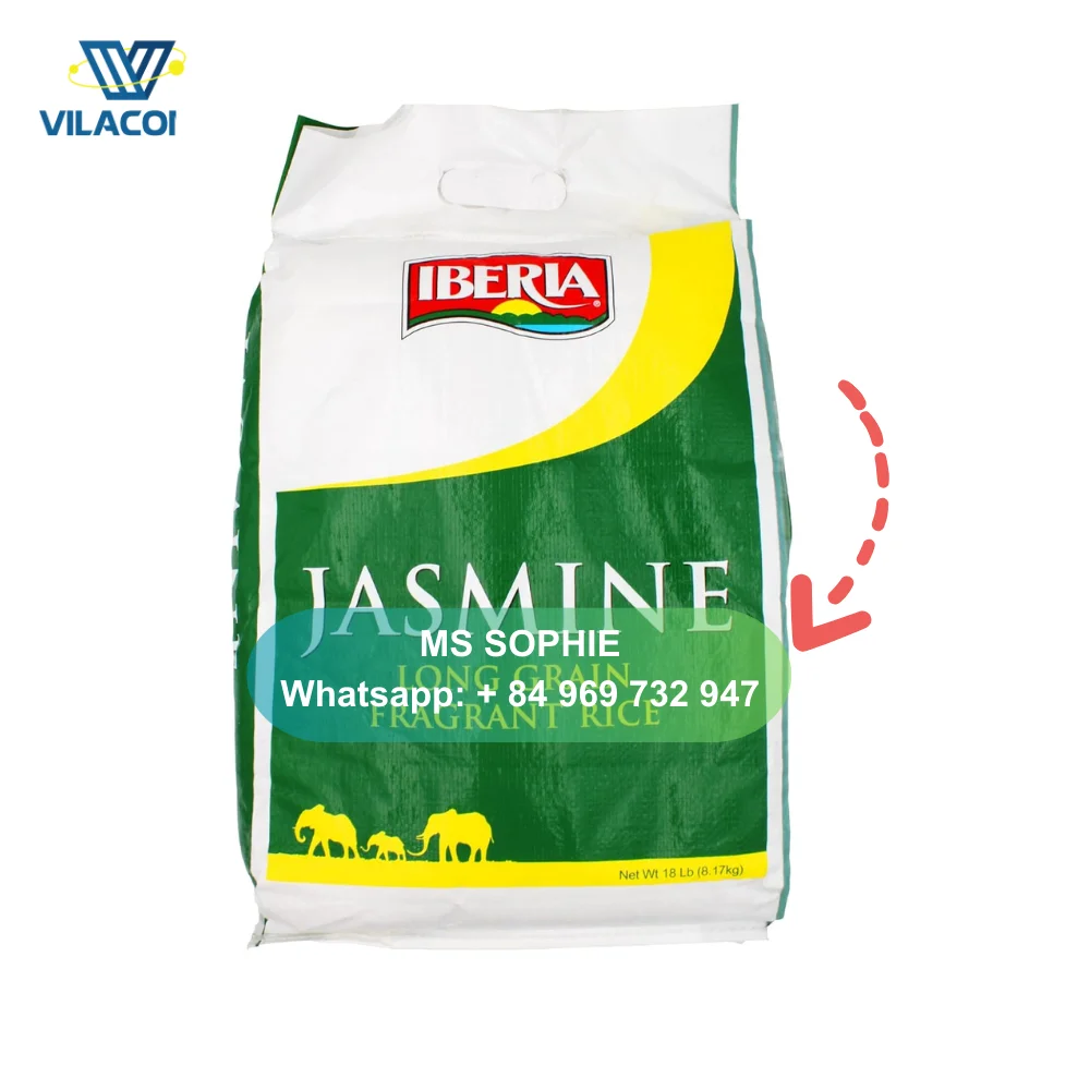VIETNAMESE JASMINE RICE CHEAP EXPORT LONG GRAIN WHITE RICE PERFUMED PACKING 5KG, 10KG, 25 KG OR LBS | Ms Sophie+84 969 732 947