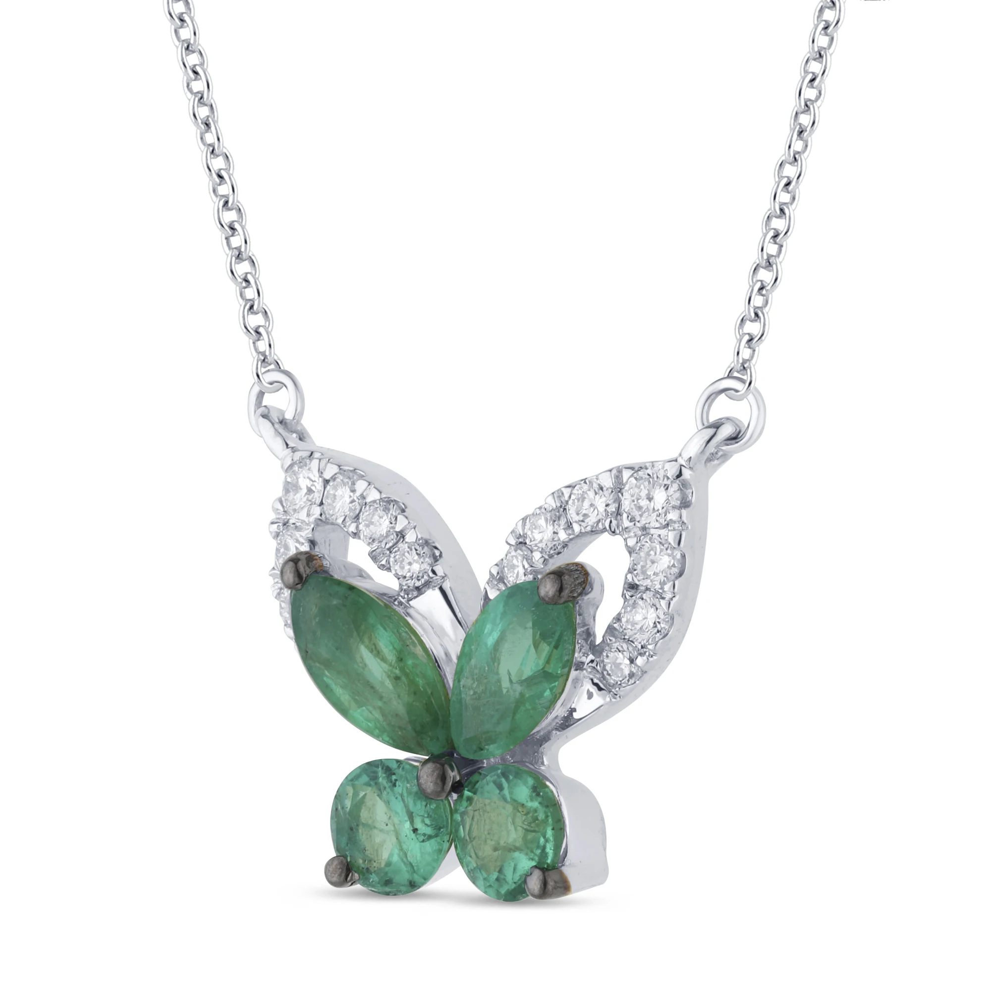 Christmas sale 14 ct Certified 100% Hallmarked High Quality  White Diamond Pendant & Charms at Wholesale Price