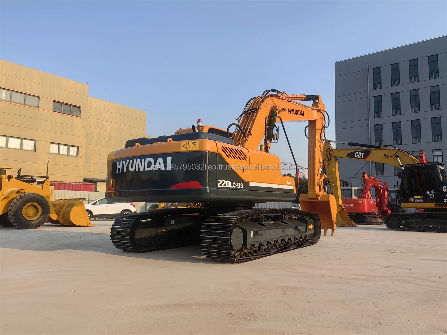 Original Hyundai Excavator 220LC-9 Used Excavator machine cheap for sale