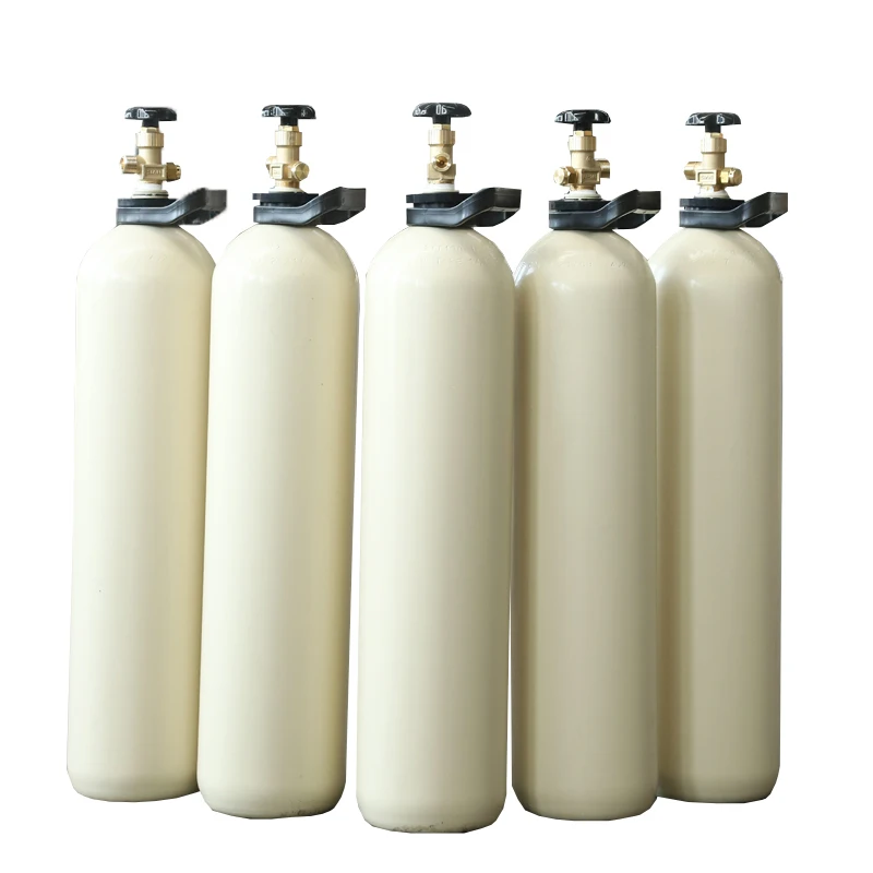 Mini ISO9809-3 4l 5l 7l 8l 10l Small Portable Oxygen Cylinder Types Od Oxygen Cylinders Price Gas Bottle Customized High YA 37mn