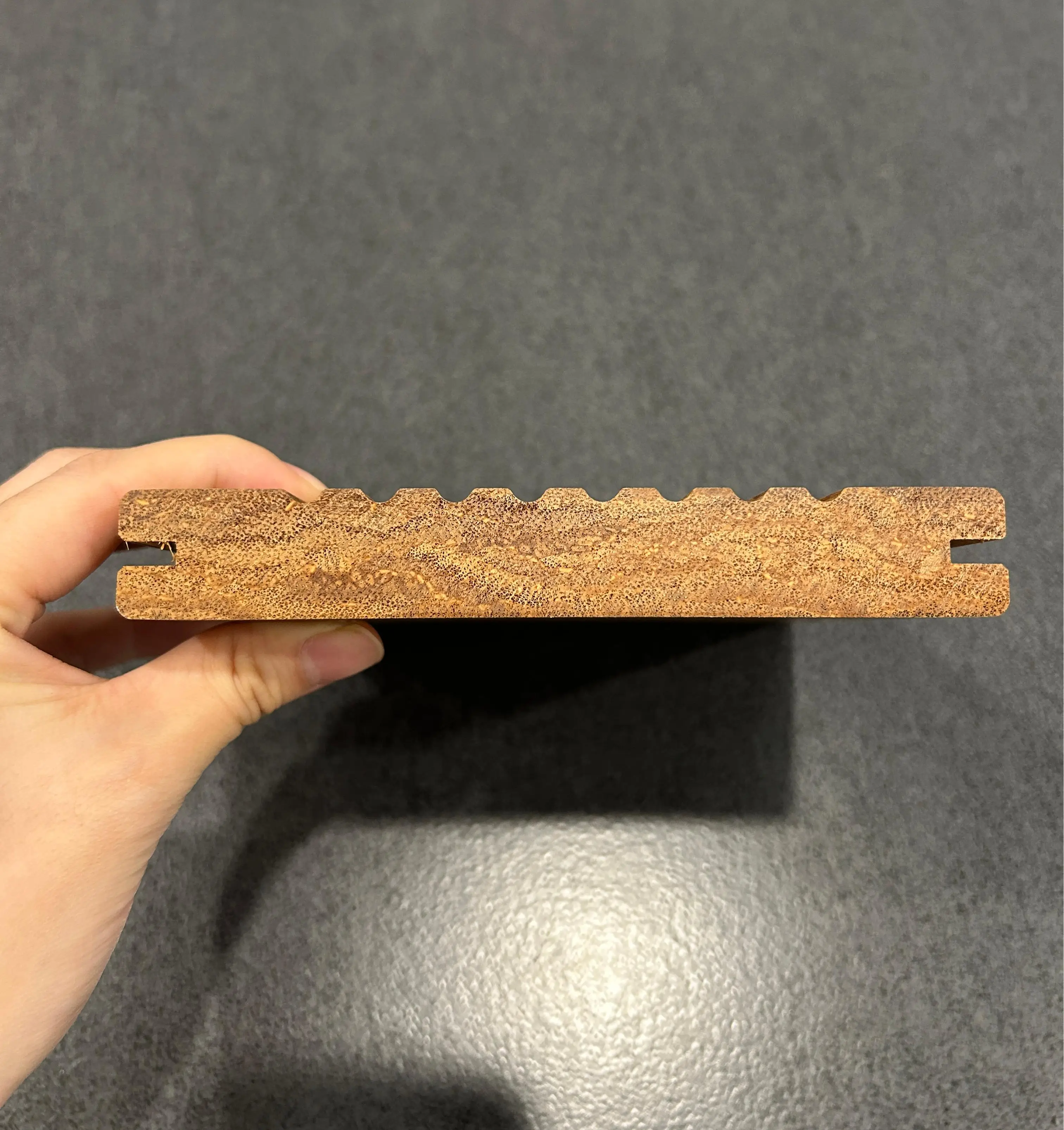 China High Quality Eco-friendly Traditional Style  Chestnut Color OuTdoor Bamboo Decking