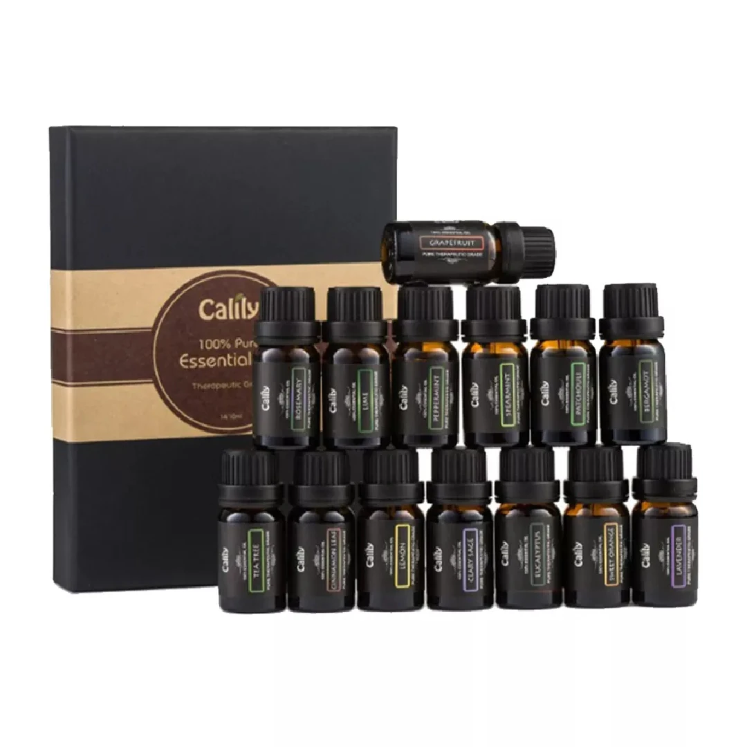 Organic Essential Oil Gift Set Massage Aromatherapy Oil Improve Skin Health Custom Packaging In Cheap Price