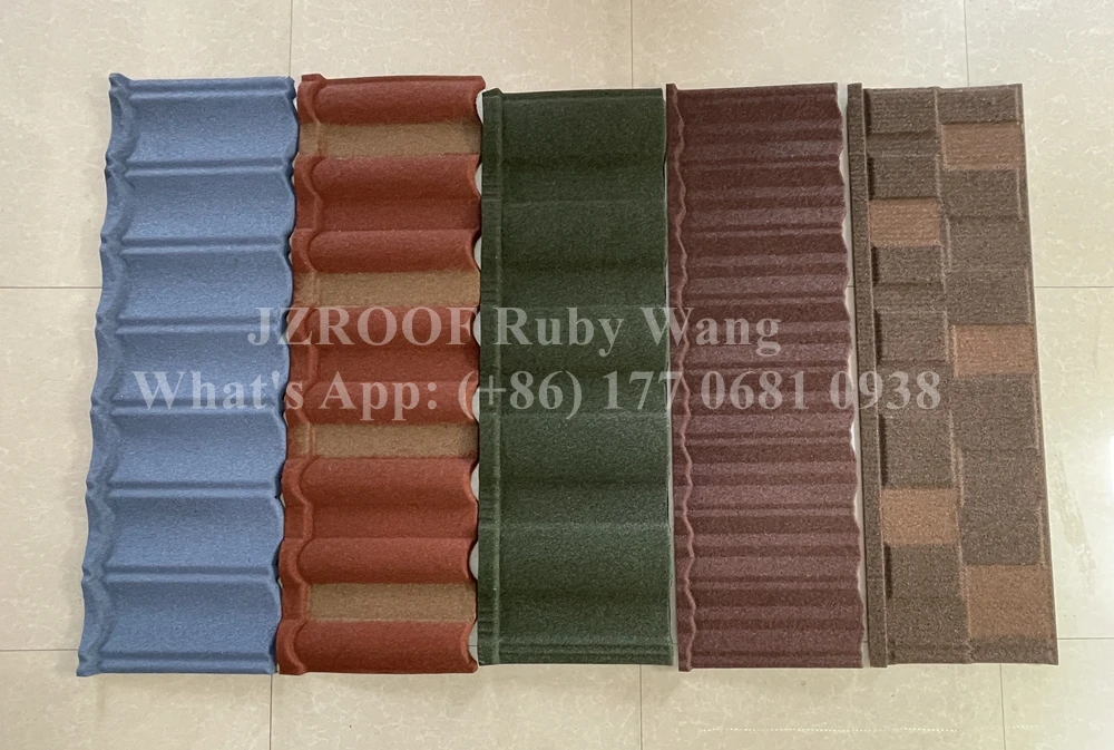Different Types Shingles Roof Tiles Stone Coated Composite Roof Tile Hot Sale In Malaysia/Africa