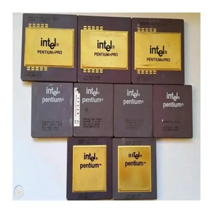 Gold Recovery Ceramic CPU Scrap Best Price scrap Suppliers Of Pentium Pro Gold Ceramic cpu