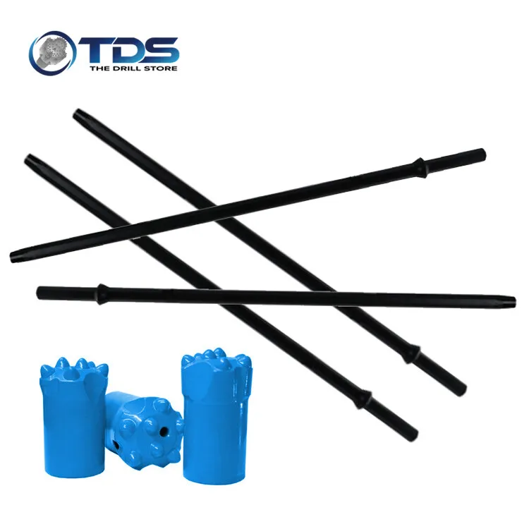 Hard  Rock  H22 11 Degree Taper Drill Rod Mining Rock Tools for Mining