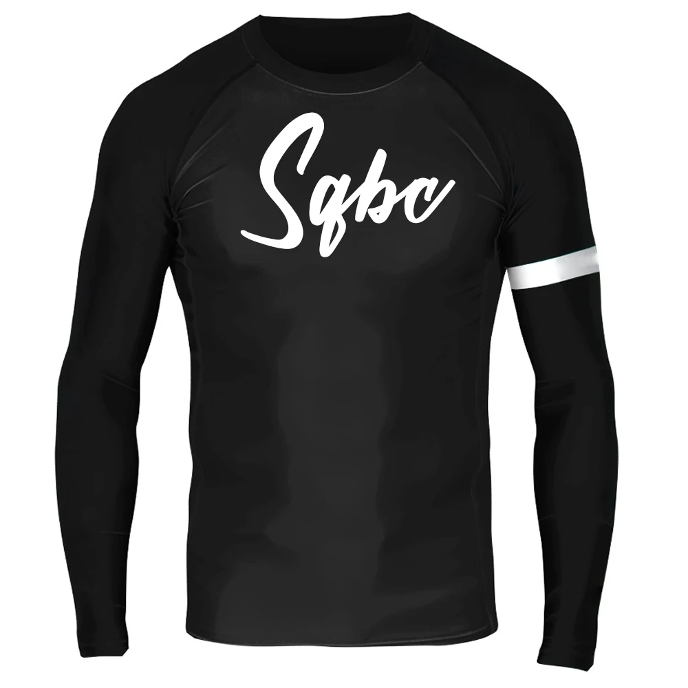 Full Black Sublimation Printed Rashguard Best Design Kickboxing Training Gear MMA Gear & Bjj Gear