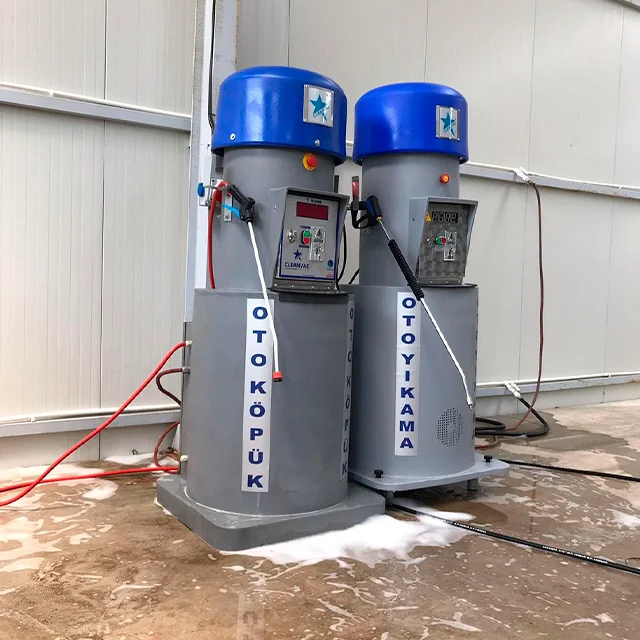 Coin Operated Car Wash : vacuuming machine Self service car washing experience for gas stations