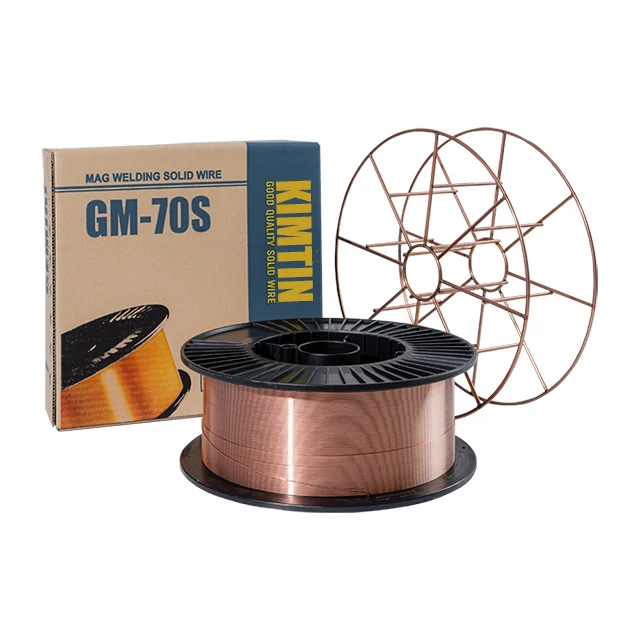 Сварочная проволока KIM TIN CO2 ER70S-6 SG2 диаметром 0 8 мм для сварки и пайки MIG из нержавеющей стали меди