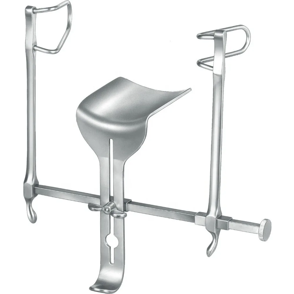 Surgical Instruments Balfour Abdominal Retractor With Solid Side Blades Veterinary Instruments