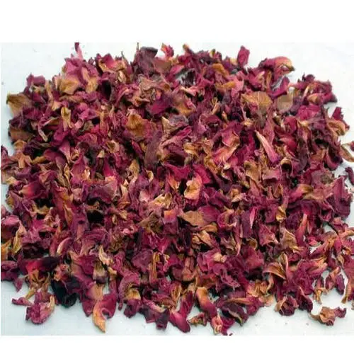 High Quality Multipurpose Industry Use Natural Dried Red Rose Petal For Use in Cosmetic Food products from indian market