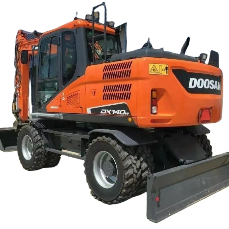 Оригинальный 2020 б/у Doosan DX140W-5 Марка экскаватора новые DX140 экскаватор для продажи