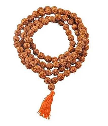 Rudraksh  Mala Goddess Kali Lord Shiva Mala Stone Chain Stone Beads Rudraksh  Mala