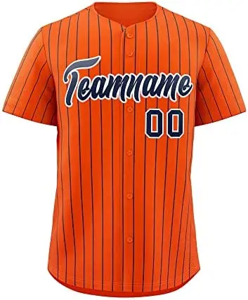 Custom Split Baseball Jersey Button Down Shirt Sports Personalized Stitched Name Number for Men/Women/Boy