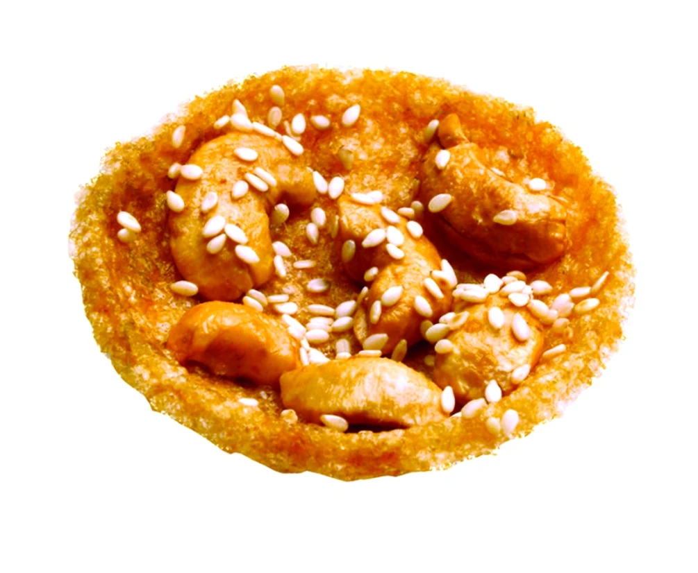 Thai Snacks Crisps Cashew Nut Rice Healthy Premium Quality Product No MSG Natural for Health Cracker Thai traditional style