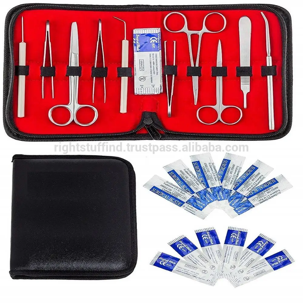 Quality Surgical Instruments+Anatomy Set | DE Medical Basic Dissecting Tools Set Kit