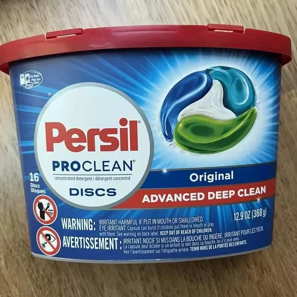 Persil Discs стиральный порошок Pacs оригинальный аромат высокая эффективность