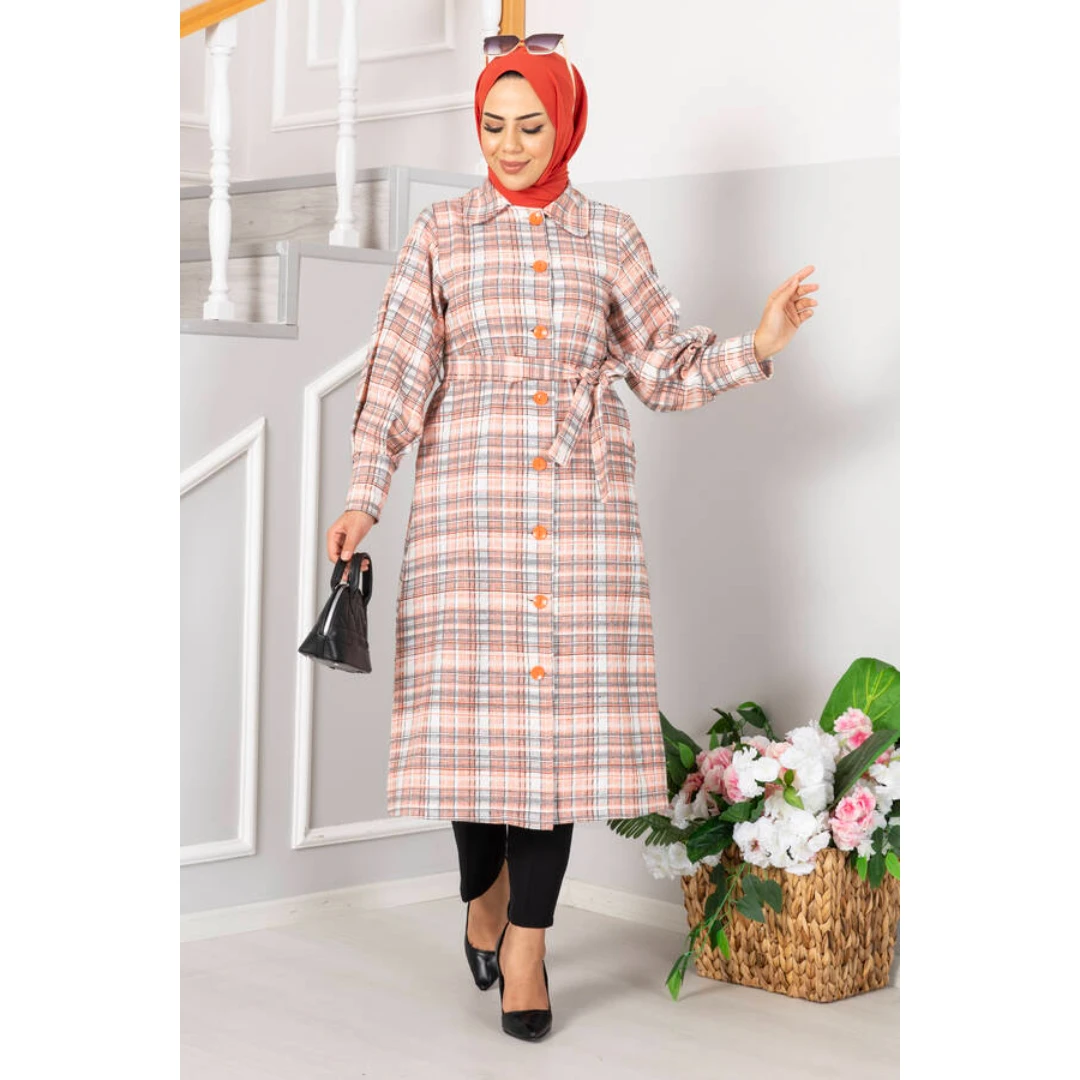 New Season Women Winter Islamic Clothing Abaya Dress Kaftan Tunic Dubai Muslim Islamic Fashion Turkish Made Islamic Dresses