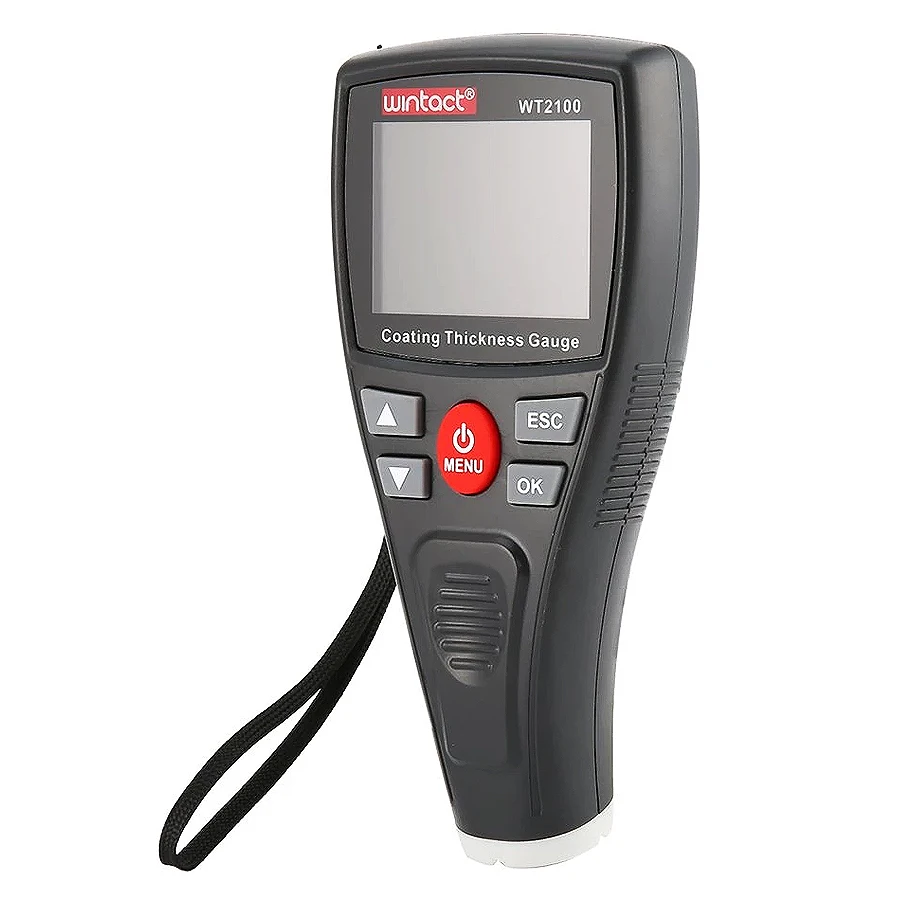 Wповрежденный WT2100 толщиномер пленки цветной дисплей