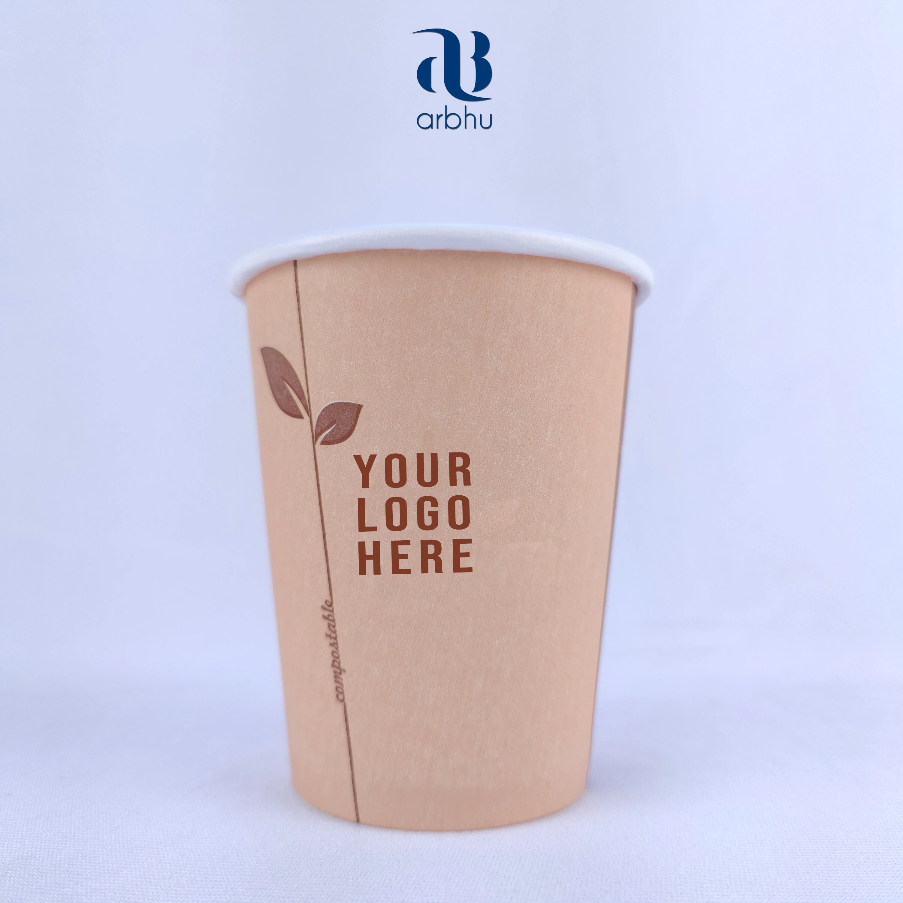 Wholesale Customized 8 oz Disposable Milk Cups Single Wall Coffee Paper Cups for Cold and Hot Drinks Set for Tea Tableware Use