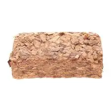 Coconut Husk Chips With Mesh Packed In Box Bale