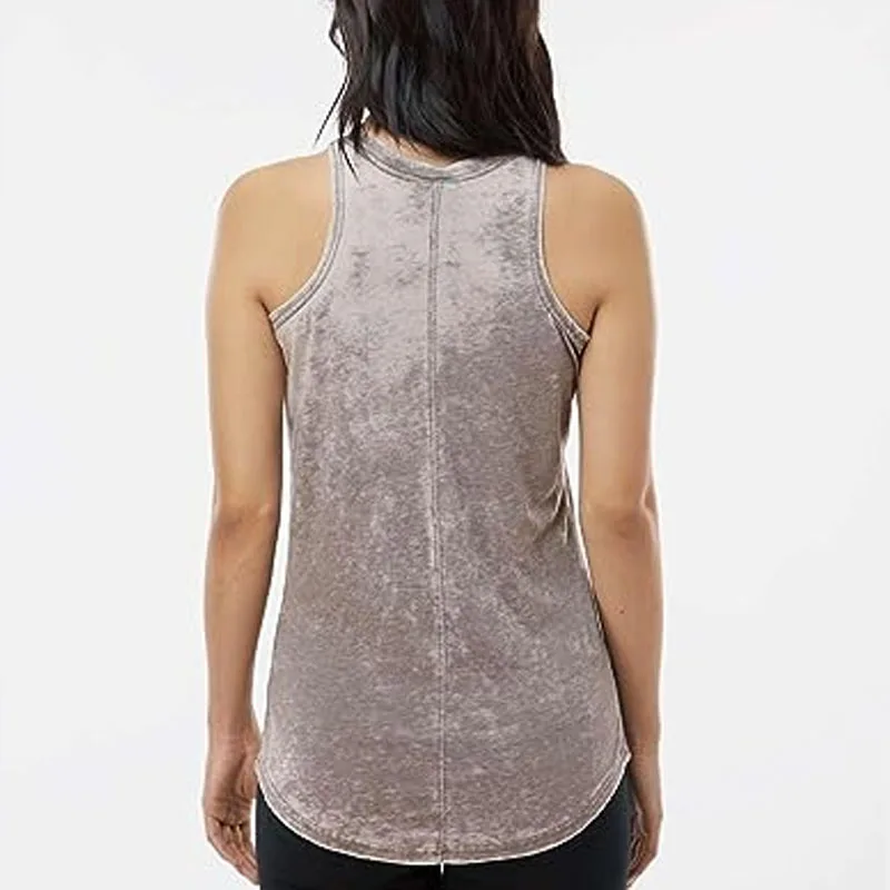 Cheap Price Wholesale Supplier Custom Made Women Tank Top custom Logo Design Breathable Women Acid Wash Tank Top In Stock