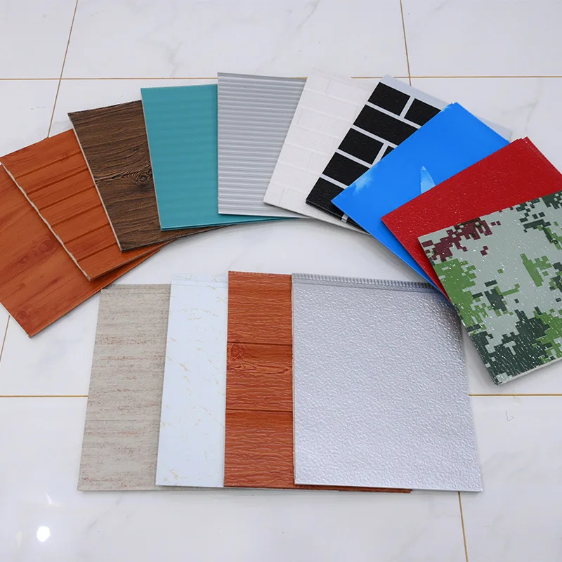 Home Polyurethane Timber Cold Storage EPS Polyurethane Sandwich Roof Panels Romanian Production 50mm Exterior Decorative Design