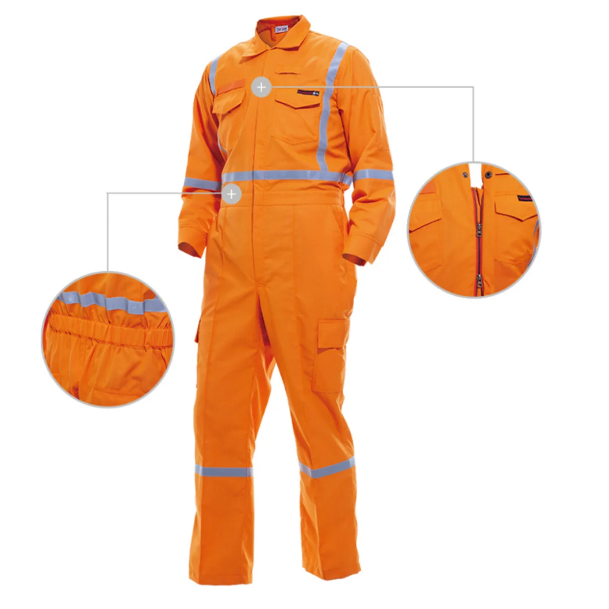 100% cotton work wear boilersuit uniforms workwear suit overalls safety fireproof fire resistant flame