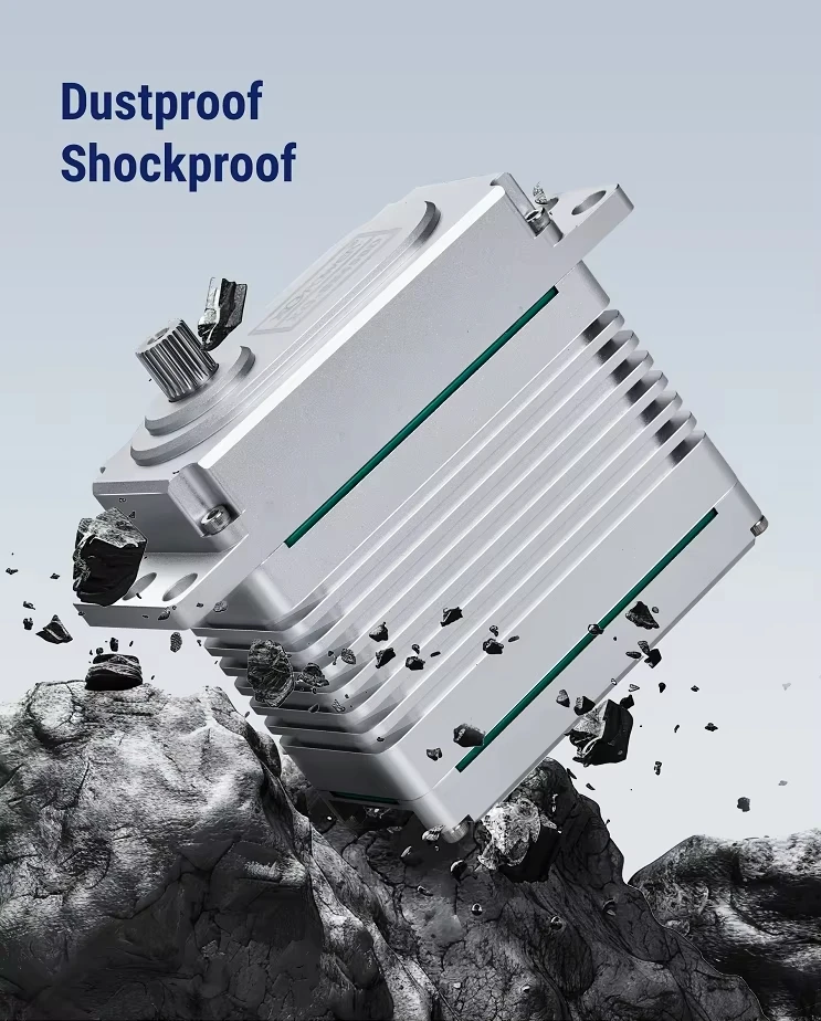 Industrial Brushless Digital Servo Motor 90KG-130KG High Torque Full Metal Gear Servo