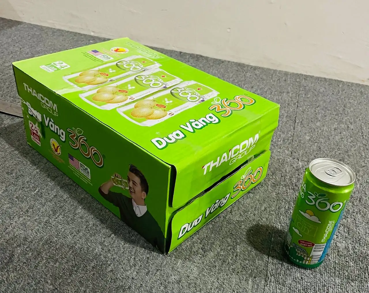 Hot Selling 360 Cantaloupe Fruit & Vegetable Juice 24 Months Self Life Compatitive Price