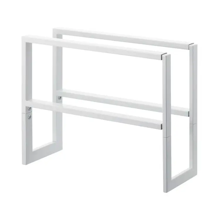 Customized metal white shoe storage rack for home indoor outdoor decoration accessories office everyday occasional footwear 2023