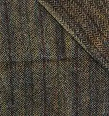 100% Pure Merino Wool Herringbone Fabric