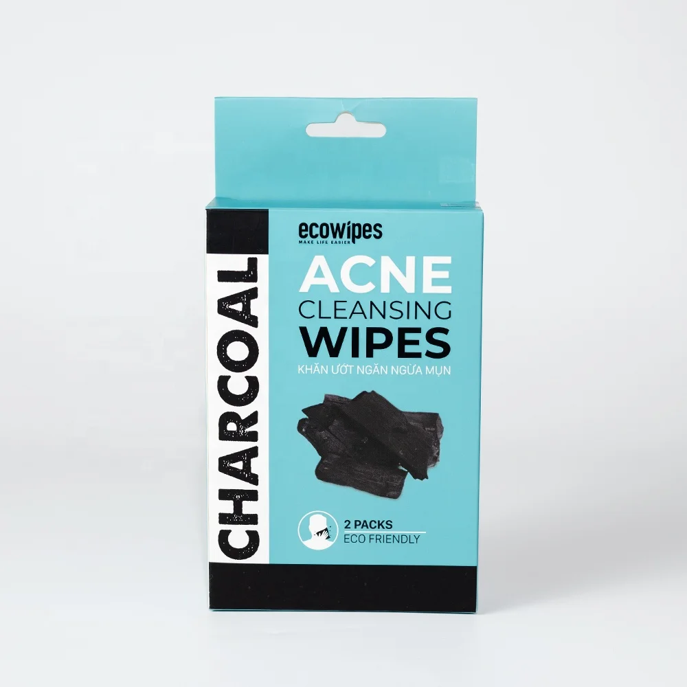 Premium Scented Wet Facial Wipes Gentle and Effective Makeup Remover with Acne-Cleansing Properties