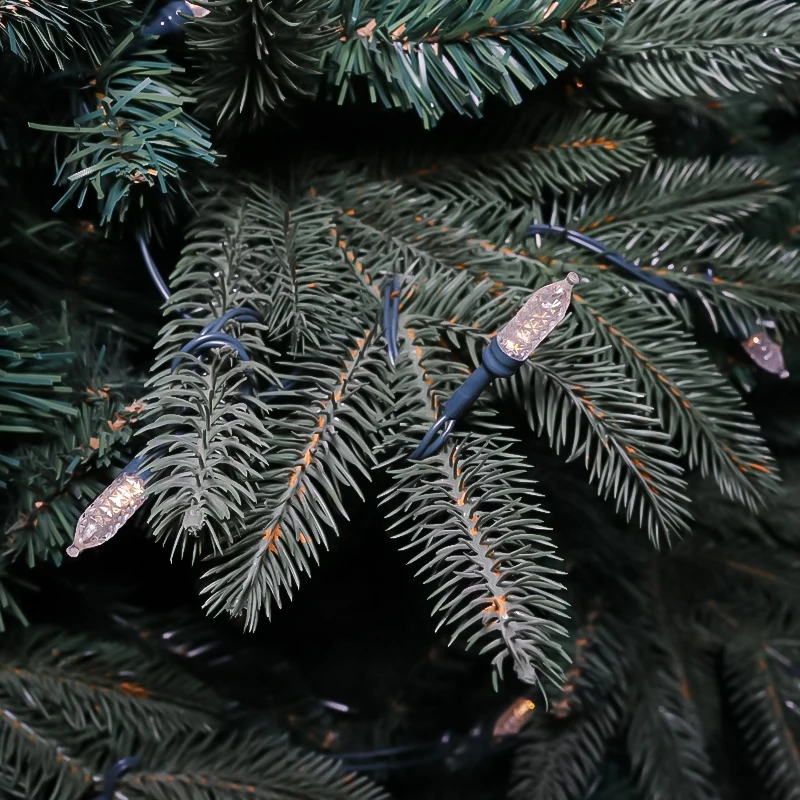 LED String 6Ft PVC PE Christmas Tree  With C3 light string